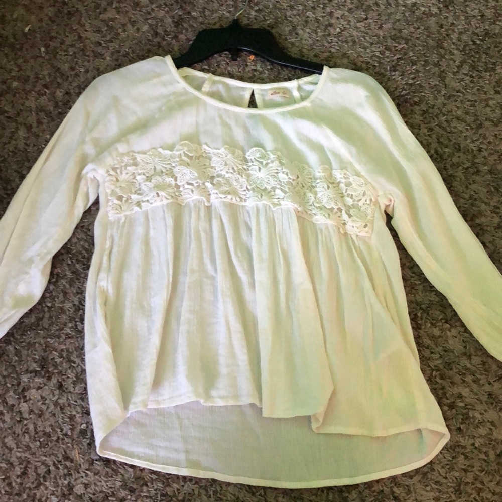 White Hollister Blouse